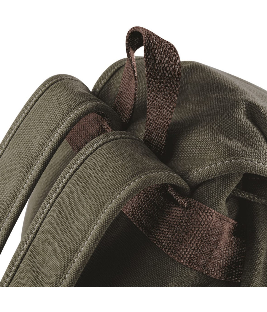 Sac à dos vintage en toile