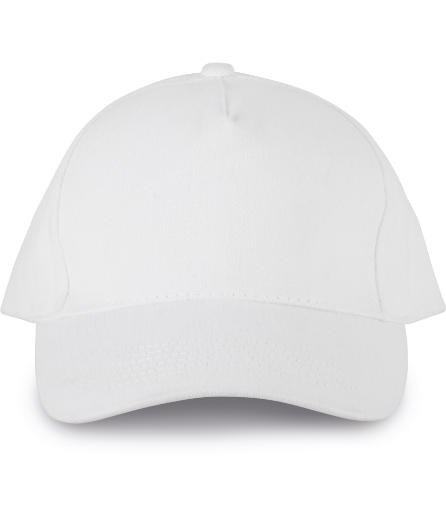 Casquette 5 panneaux en coton bio